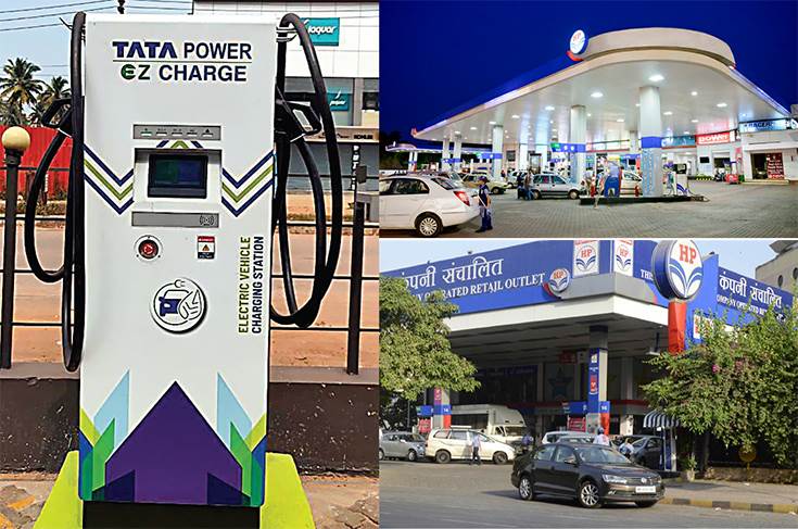 Tata car shop charging station